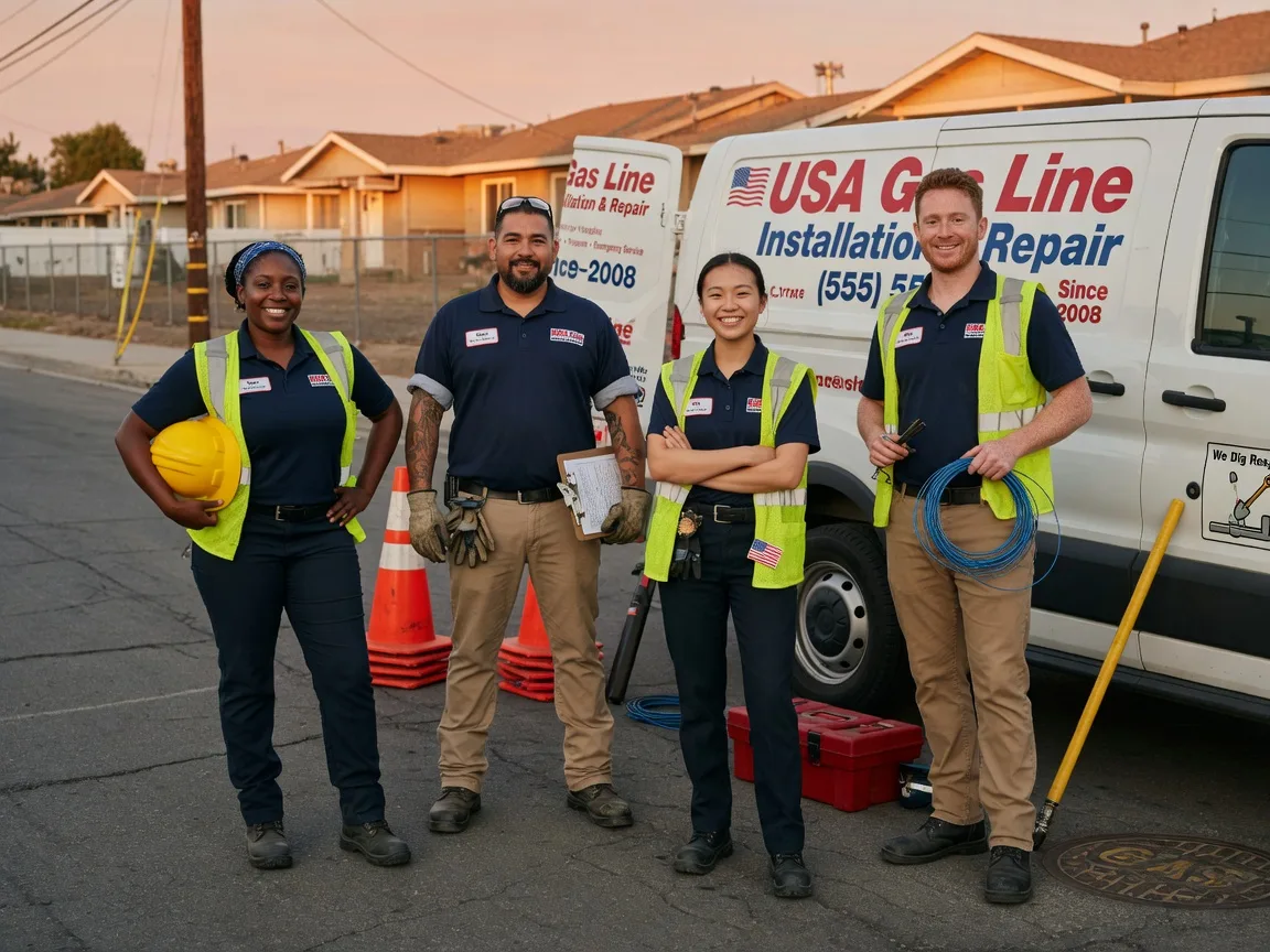 Gas Line Installation company in Binger, OK